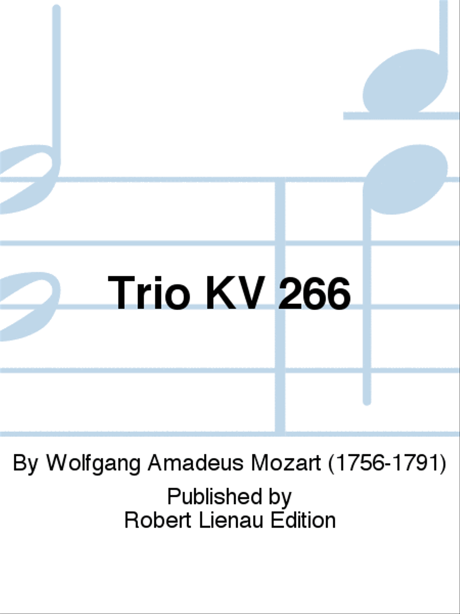 Trio KV 266 Cello scores gallery preview page 1