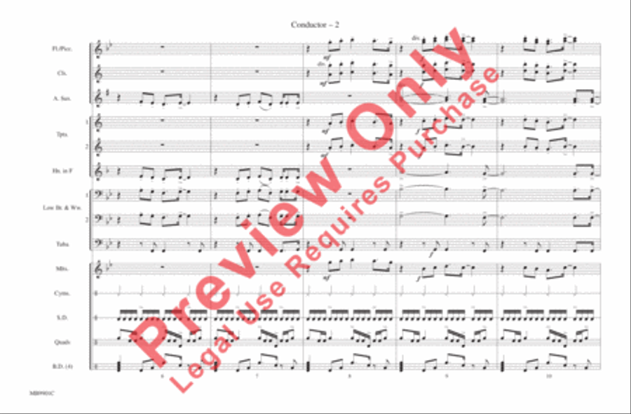 Conga Conga Marching Band scores gallery preview page 3