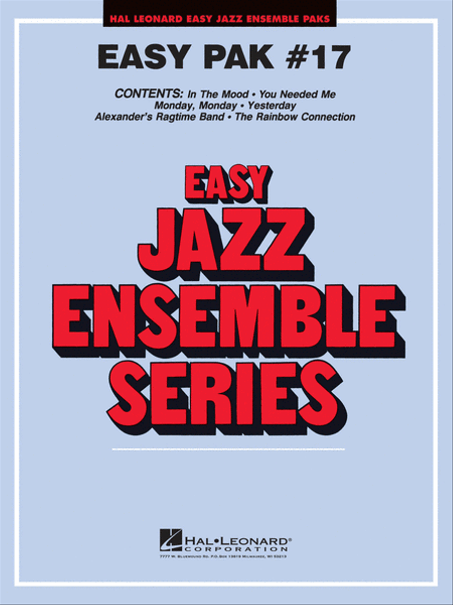 Easy Jazz Ensemble Pak 17 Jazz Ensemble scores gallery preview page 1