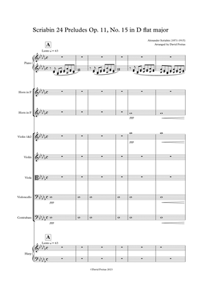 Scriabin 24 Preludes Op 11, No 15