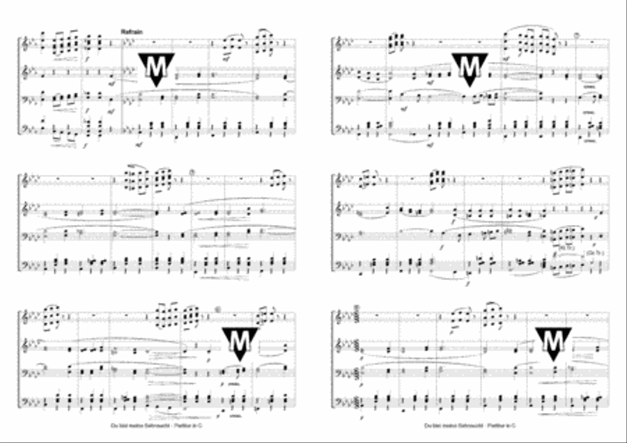 Du bist meine Sehnsucht Du bist meine Sehnsucht Concert Band scores gallery preview page 3