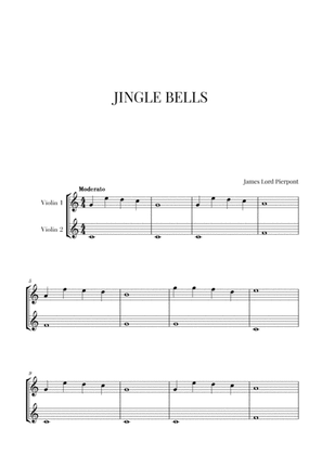 Jingle Bells for 2 Violins