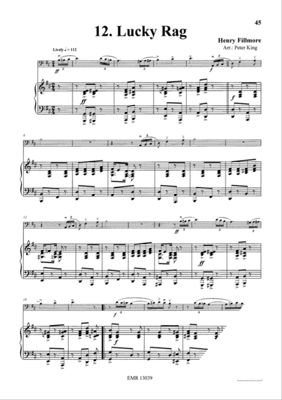 15 Rags 15 Rags Piano Accompaniment scores gallery preview page 14