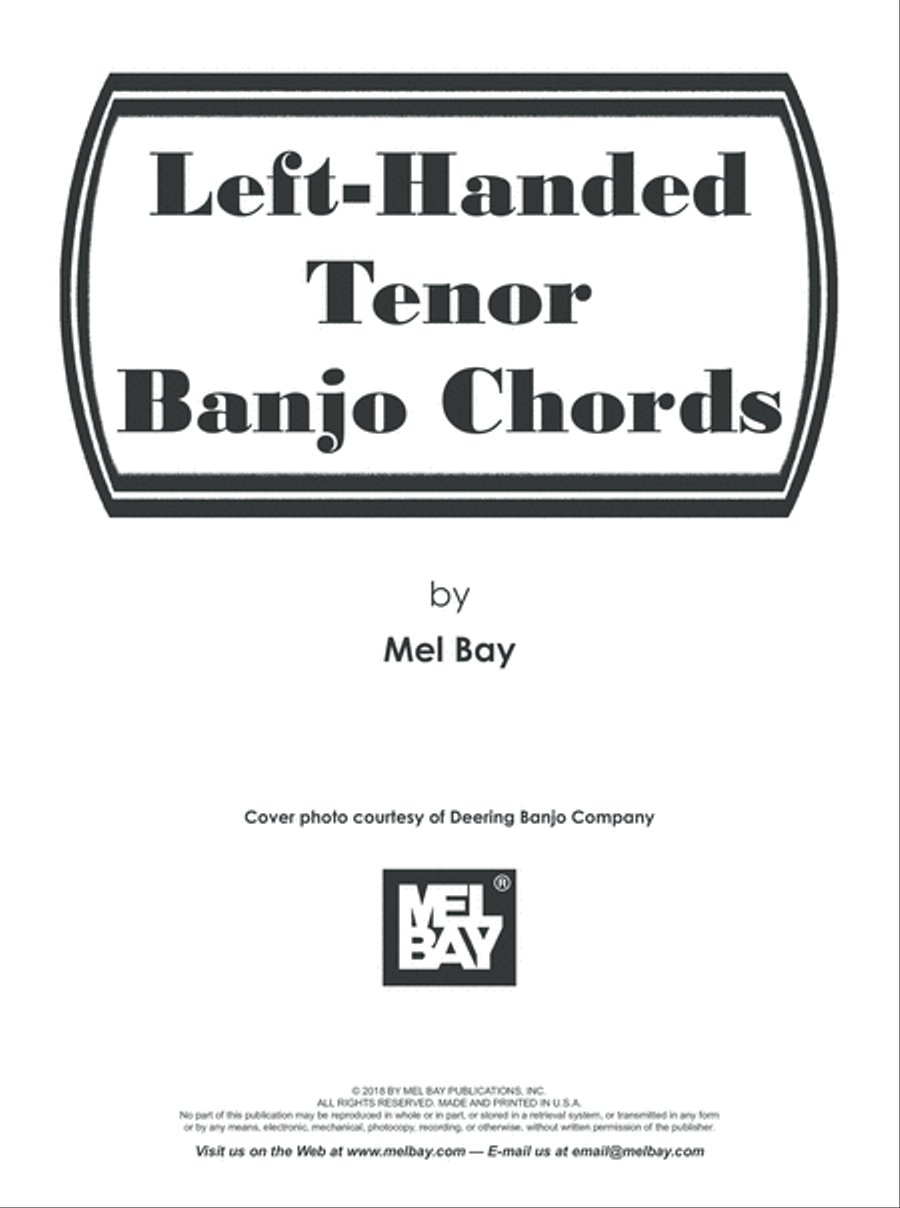 Left-Handed Tenor Banjo Chords