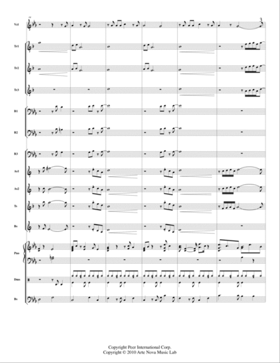 Nosotros Jazz Ensemble scores gallery preview page 4