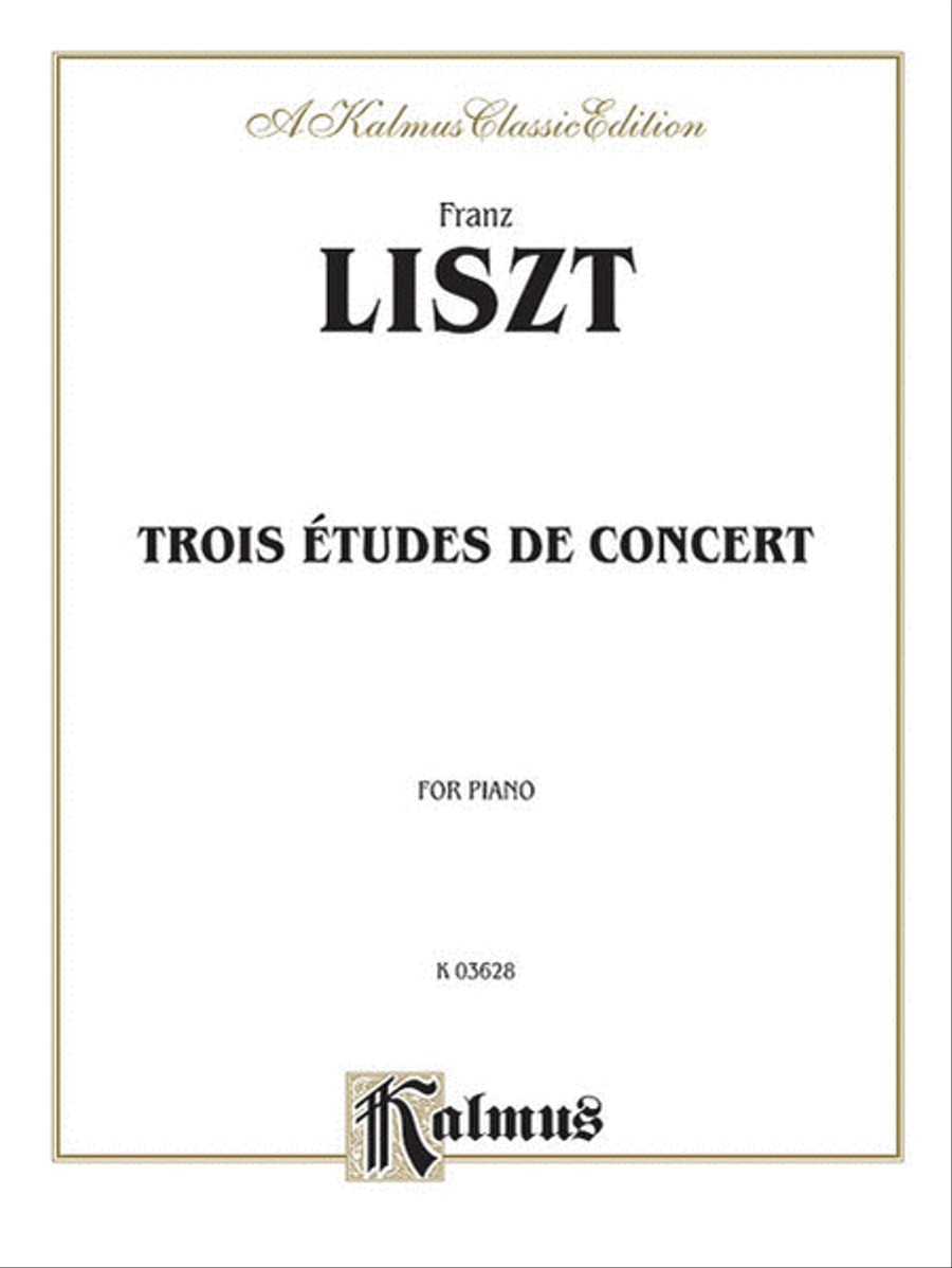 Trois Etudes de Concert