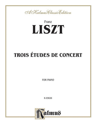 Book cover for Trois Etudes de Concert