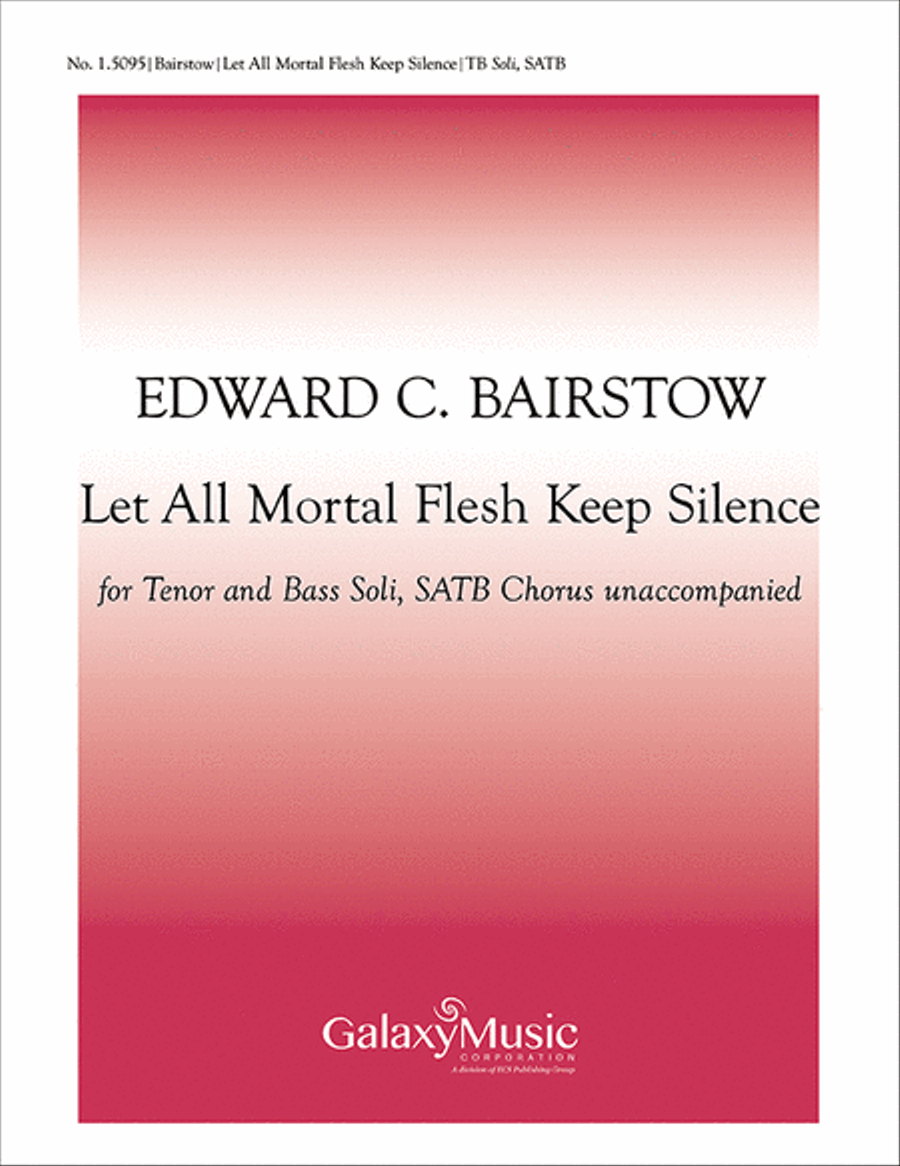 Let All Mortal Flesh Keep Silence (Choral Score)