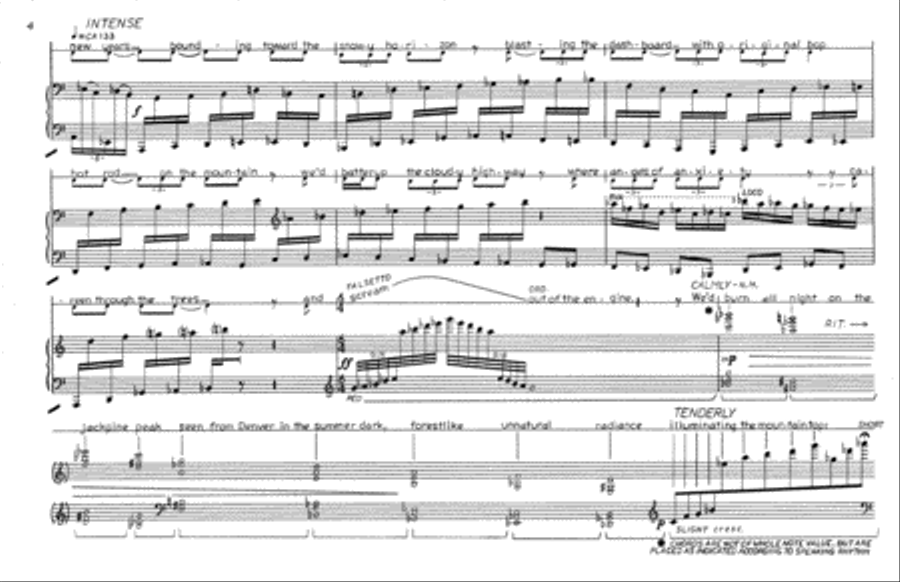 The Green Automobile Piano scores gallery preview page 4