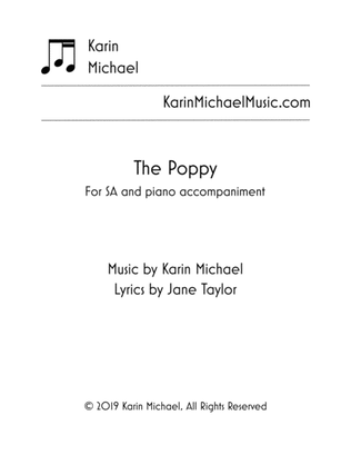 Book cover for The Poppy