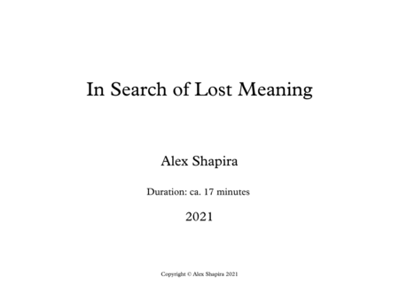 In Search of Lost Meaning image number null