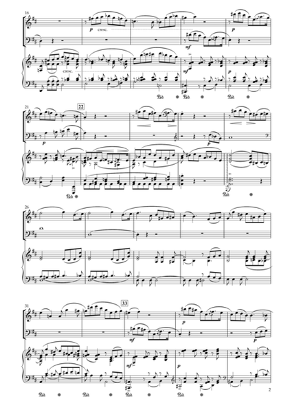 "Andante con moto" from Piano Trio, Op.1 for Flute, Clarinet & Piano image number null