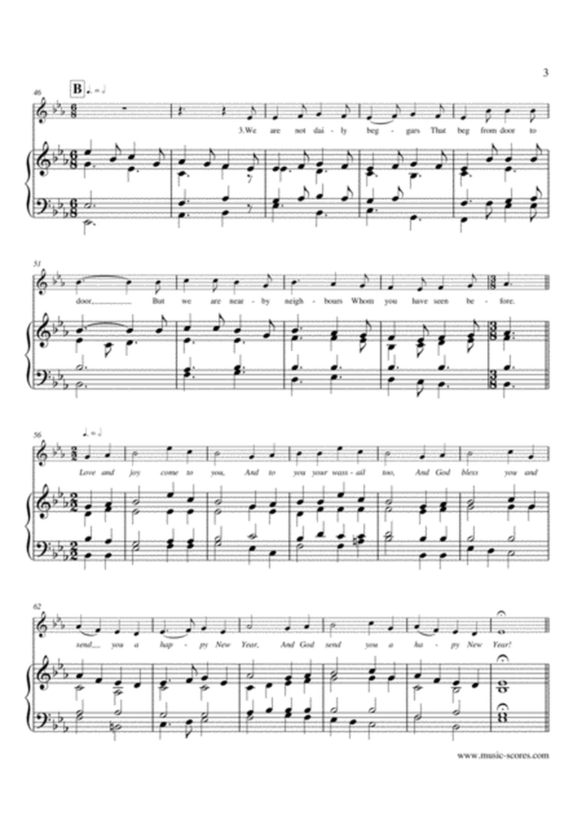 The Wassail Song - Voice and Piano image number null