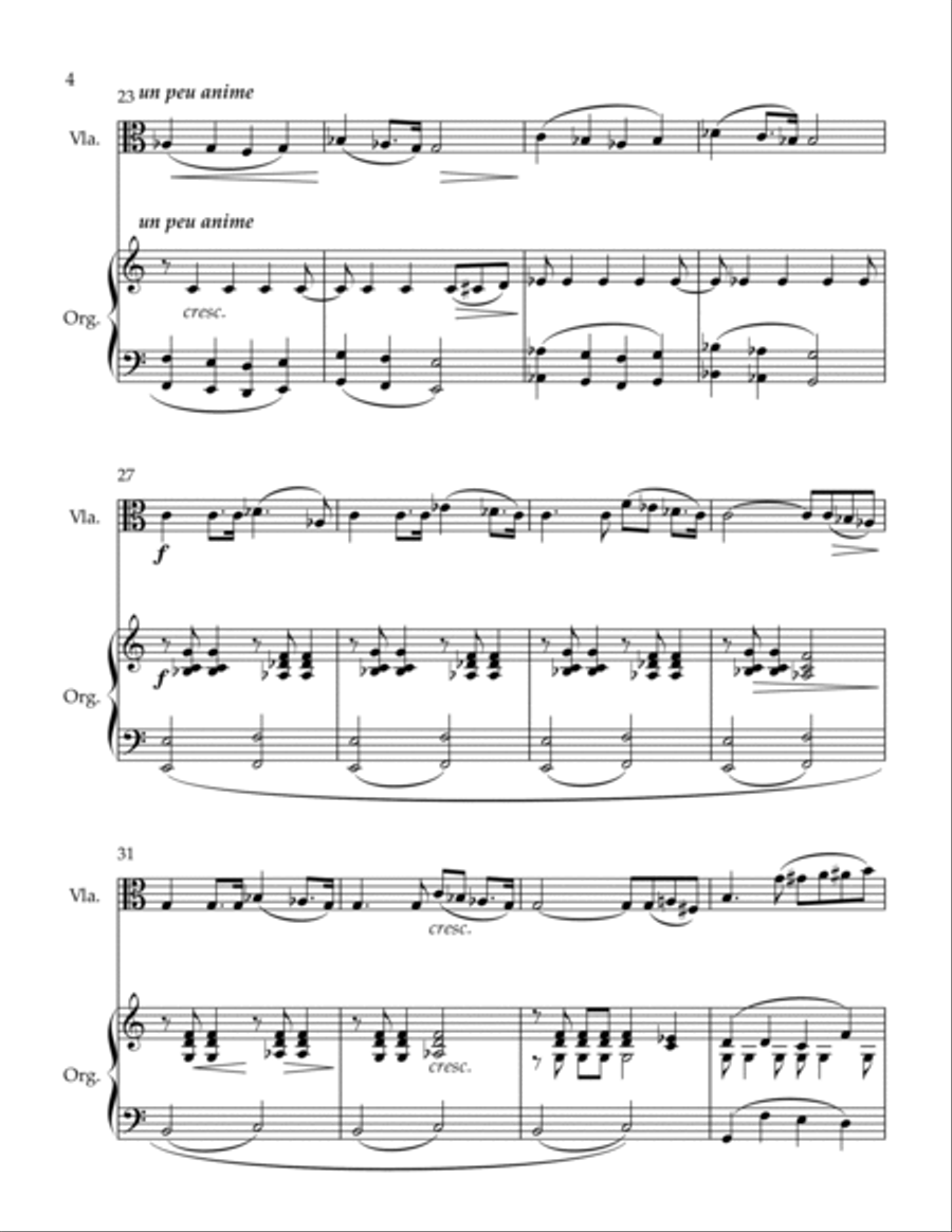 Adagio Adagio String Duet scores gallery preview page 4