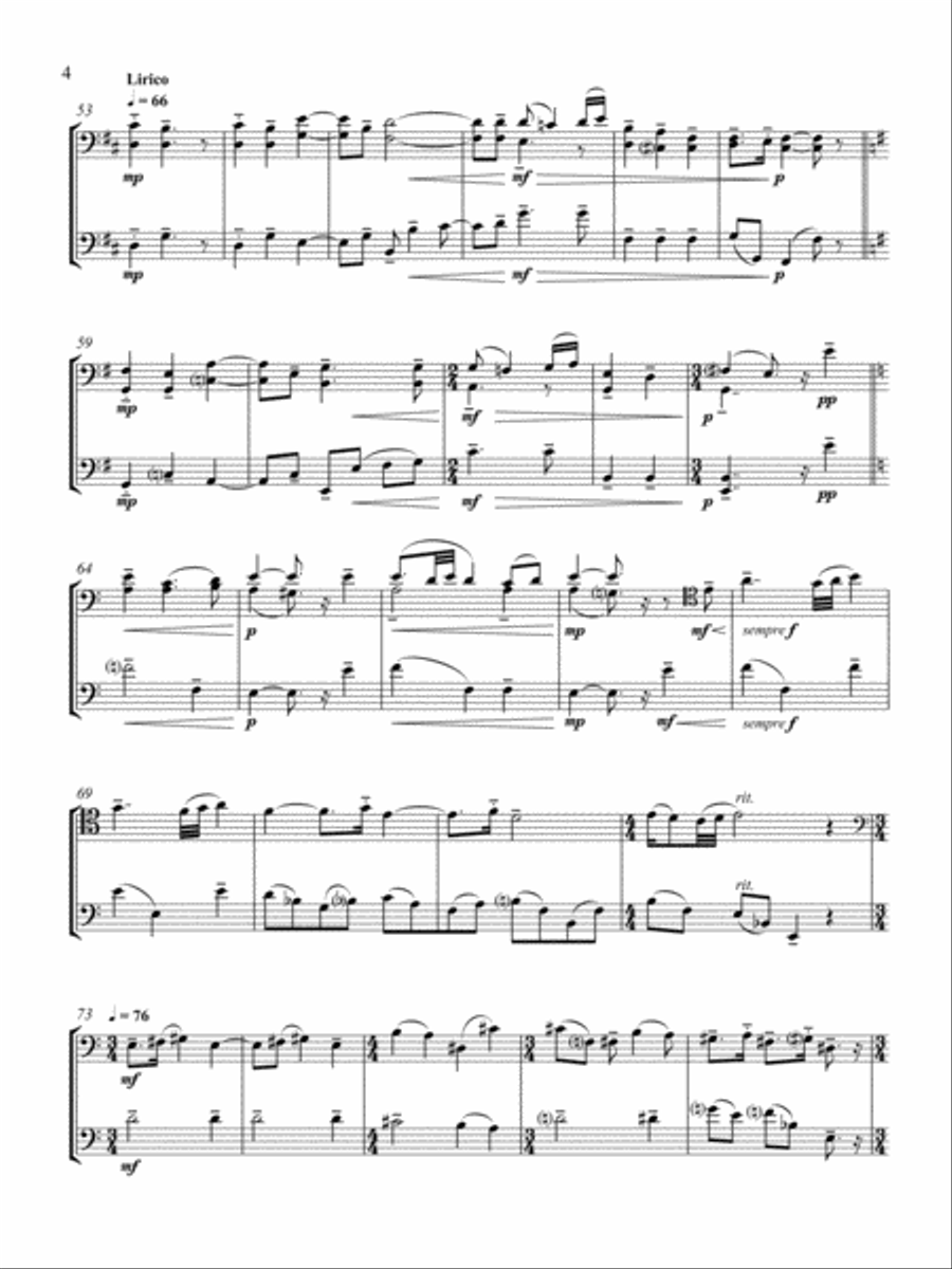 Fantasypiece Cello scores gallery preview page 3