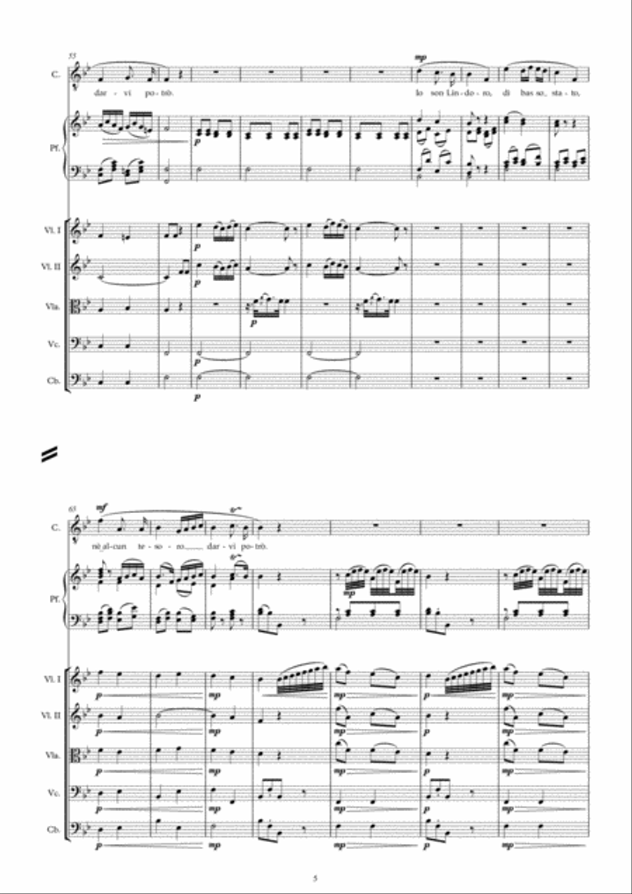 Saper bramate Full Orchestra scores gallery preview page 5