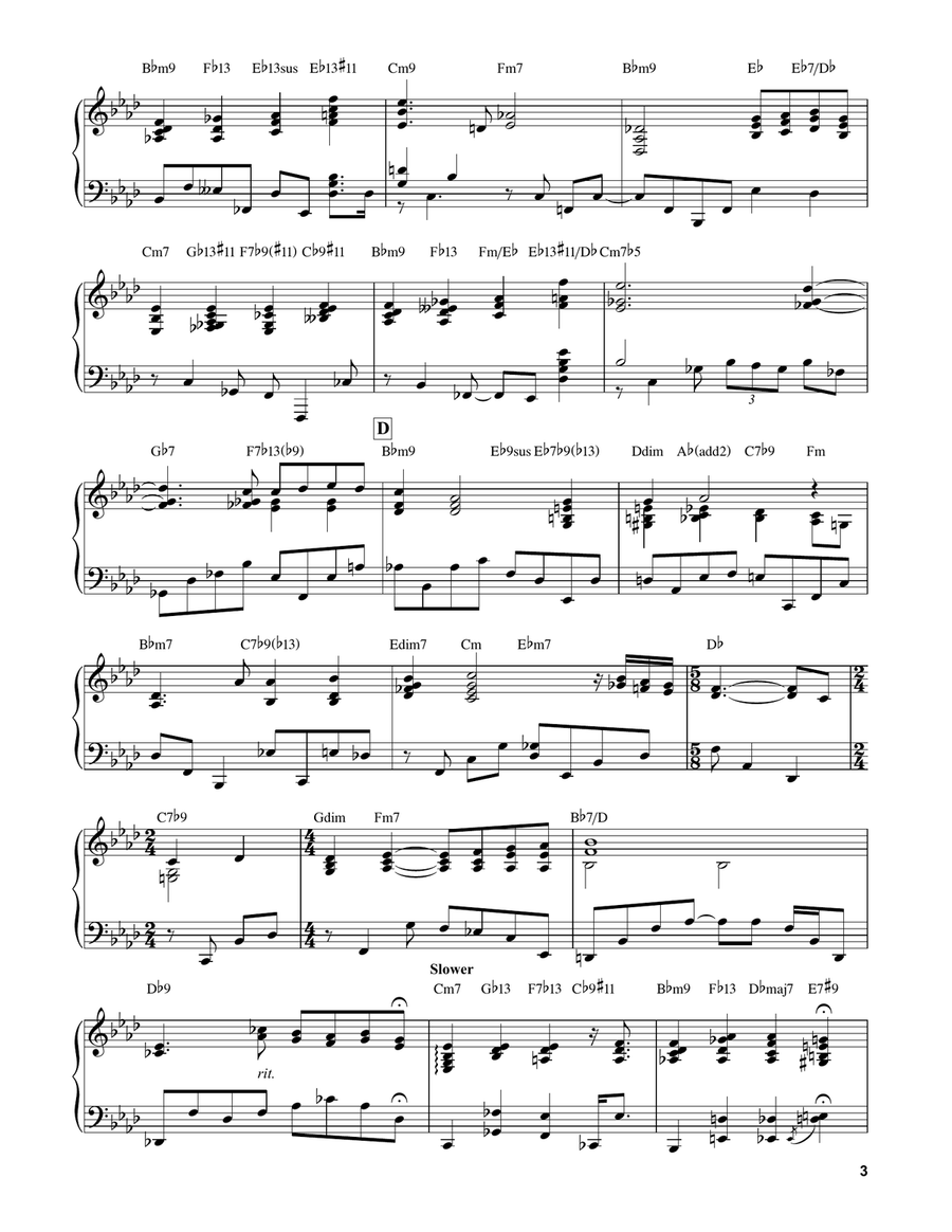 For Nenette For Nenette Piano Solo scores gallery preview page 3