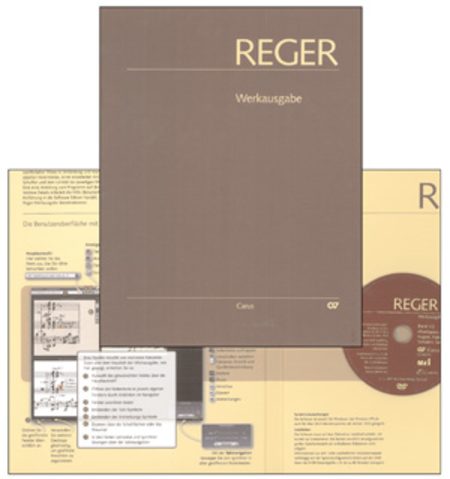 Reger: Edition of works, vol. I/2: Fantasias and fugues, variations, sonatas and suites for organ I