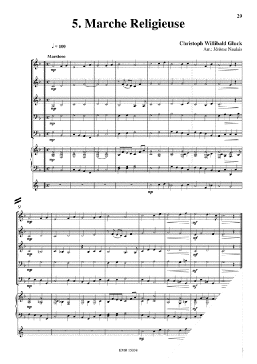 Brass Quintets Vol. 4 Brass Band scores gallery preview page 7