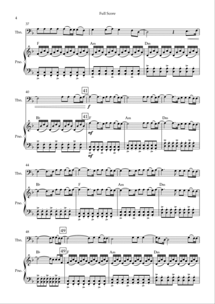You Say You Say Piano scores gallery preview page 4