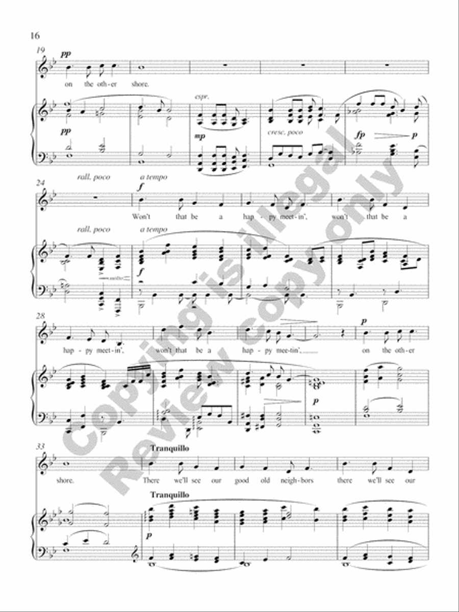 American Folk Set Low Voice scores gallery preview page 32