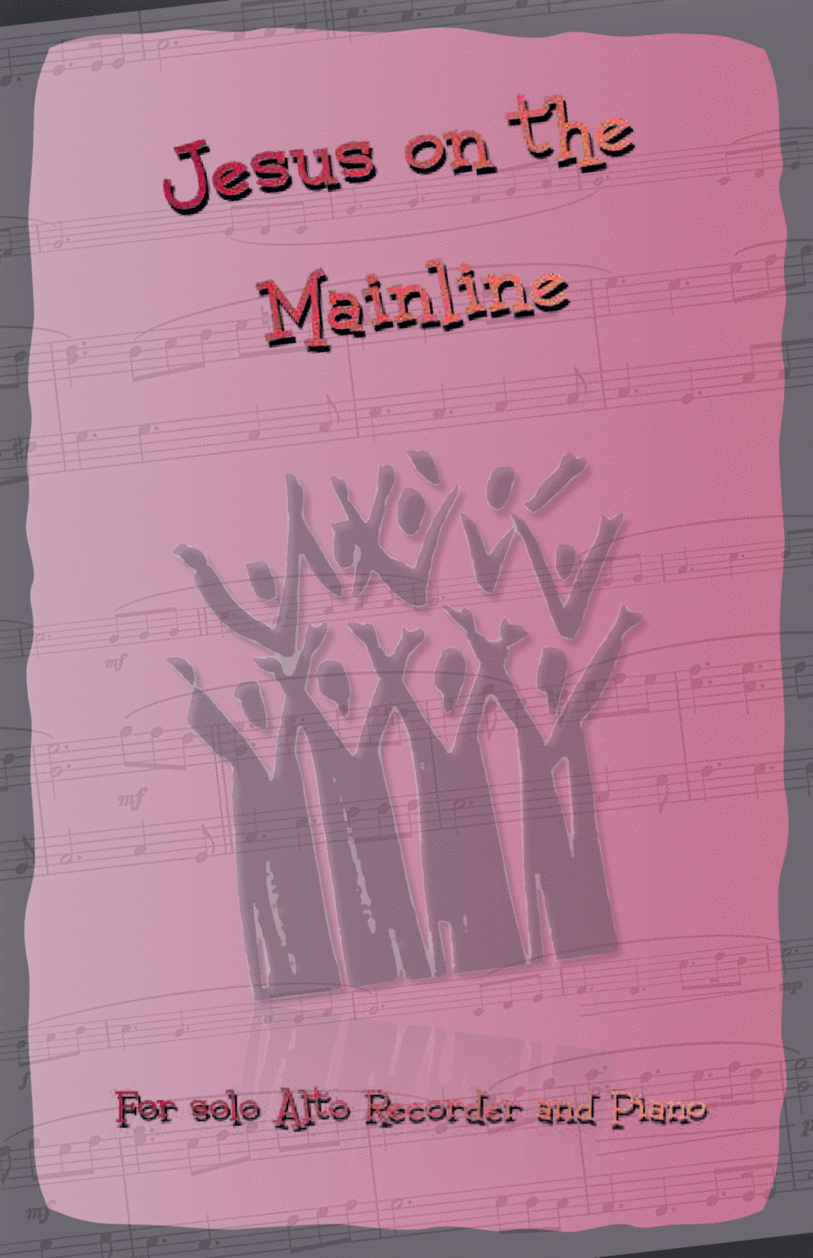 Jesus on the Mainline, Gospel Song for Alto Recorder and Piano Alto Recorder scores gallery preview page 1