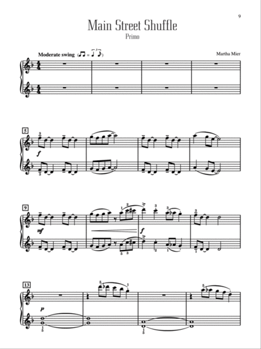 Treasures for Two, Book 1 Small Ensemble scores gallery preview page 4