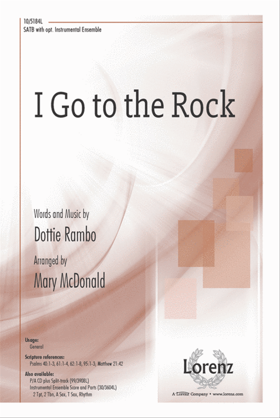 I Go to the Rock 4-Part scores gallery preview page 1