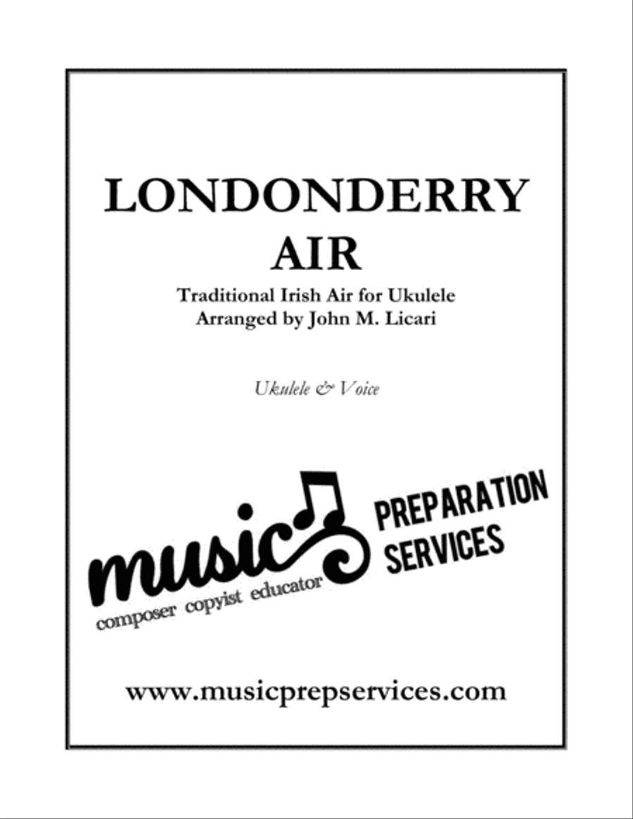 Londonderry Air - Traditional Irish Air (Ukulele)