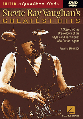 Book cover for Stevie Ray Vaughan's Greatest Hits