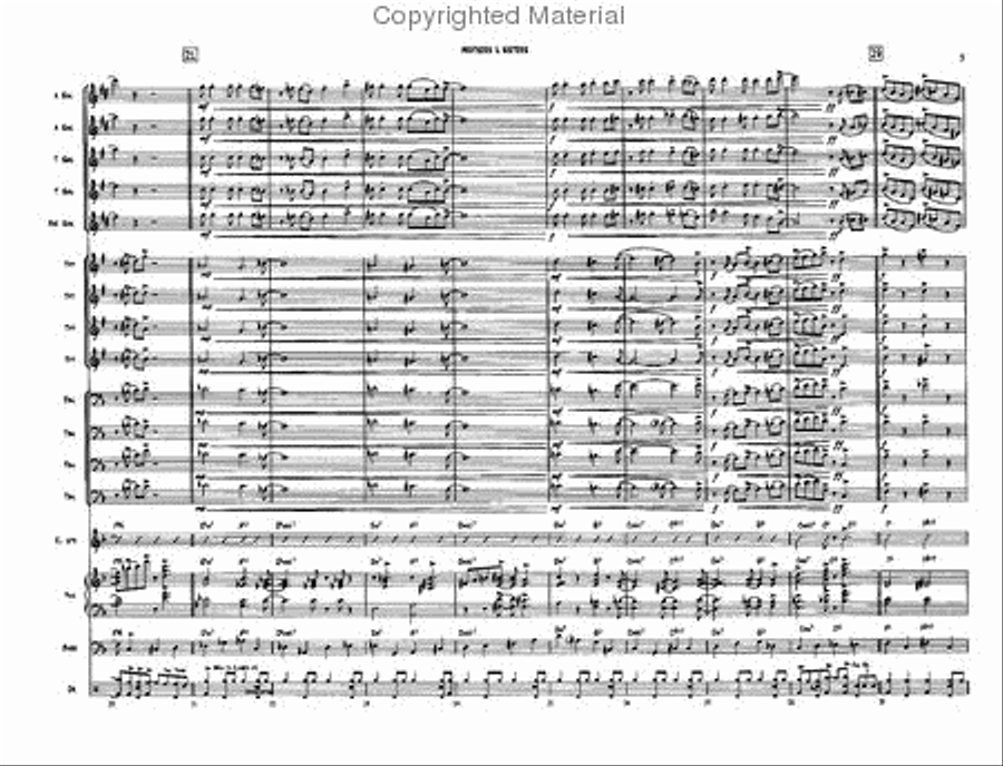 Brothers & Sisters Jazz Ensemble scores gallery preview page 4