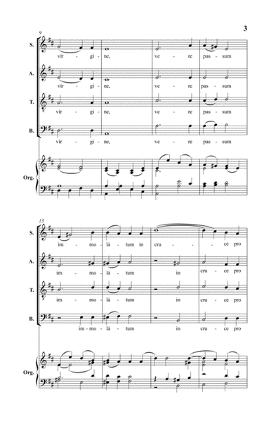 AVE VERUM CORPUS (for SATB and Organ accompaniment) image number null