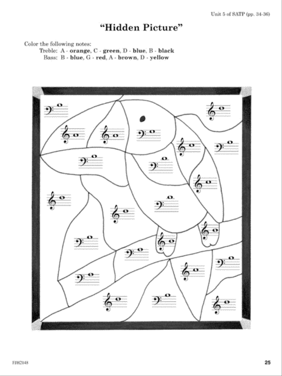 Succeeding with a Notespeller, Grade 1 Piano Method scores gallery preview page 4