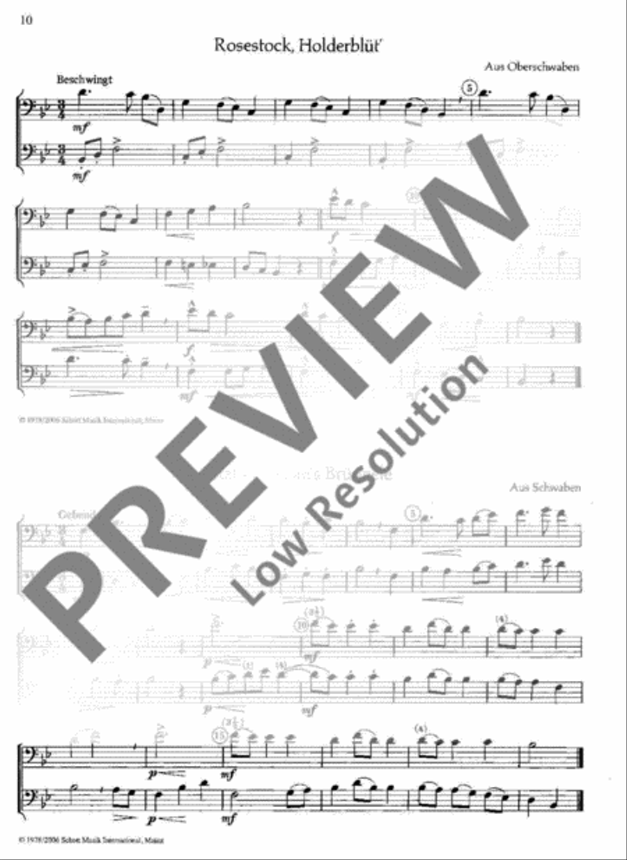 International Folksongs Bassoon scores gallery preview page 11
