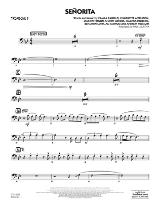Book cover for Senorita (arr. Paul Murtha) - Trombone 3