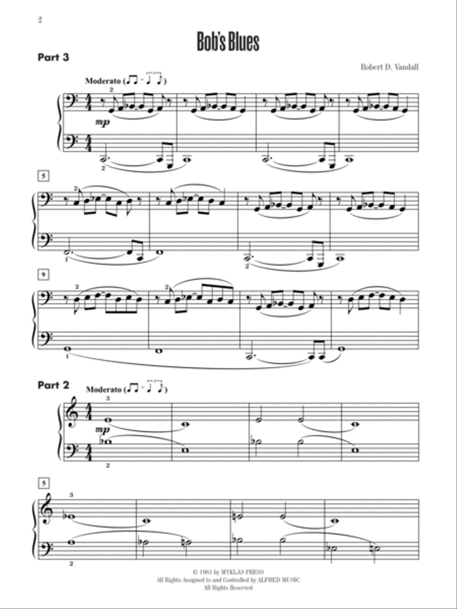 Contest Winners for Three, Book 5 Small Ensemble scores gallery preview page 2