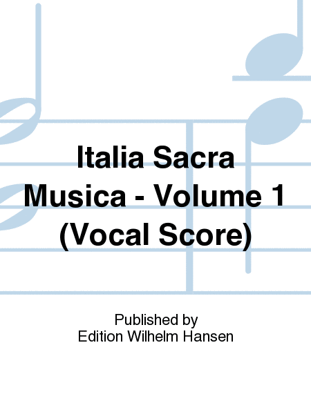 Italia Sacra Musica