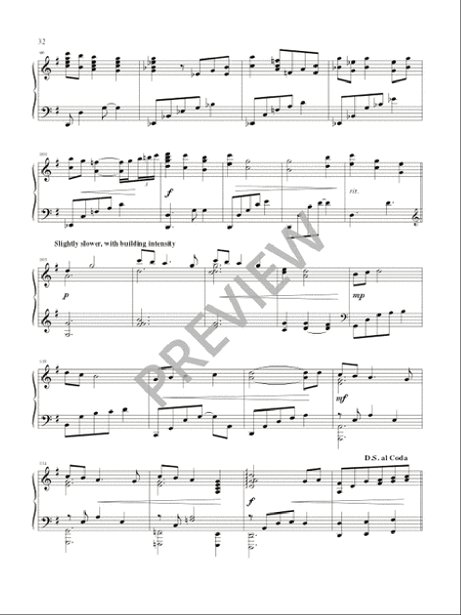 Seasons of Grace - Volume 1 Piano Solo scores gallery preview page 34
