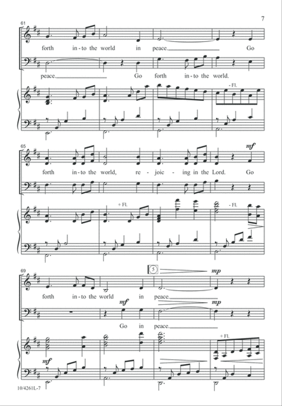 Celtic Benediction 4-Part scores gallery preview page 8