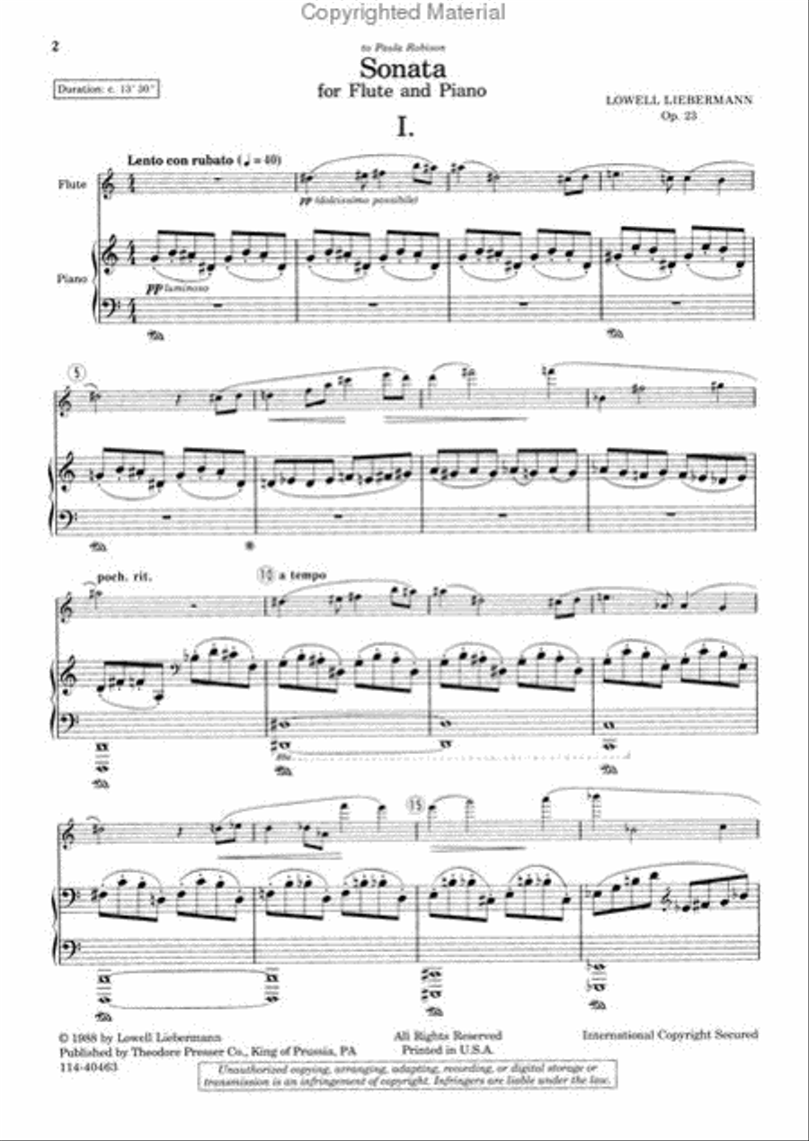 Sonata Sonata Chamber Music scores gallery preview page 4