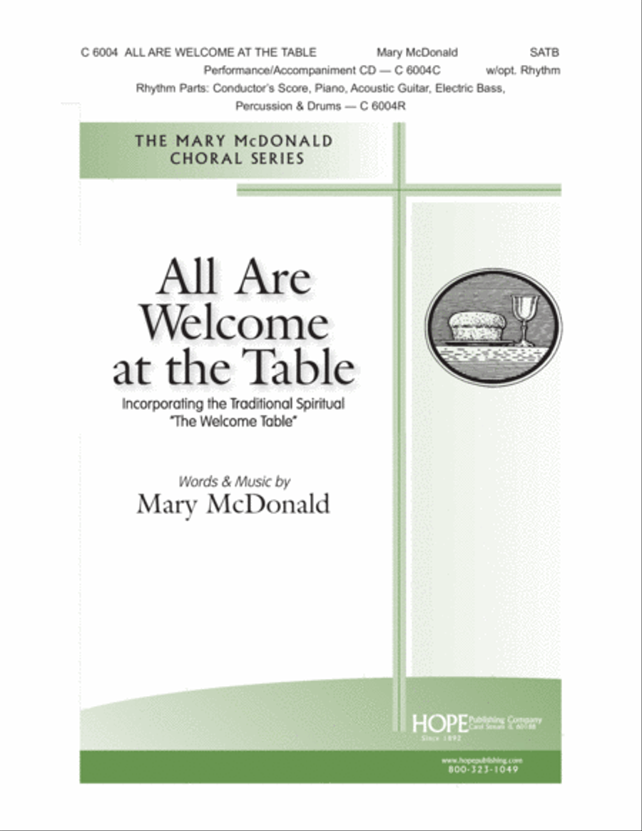 All Are Welcome at the Table 4-Part scores gallery preview page 2