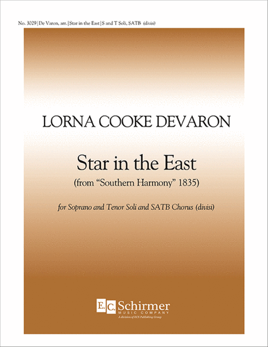 Star in the East 4-Part scores gallery preview page 1