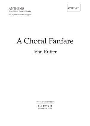 Book cover for A Choral Fanfare