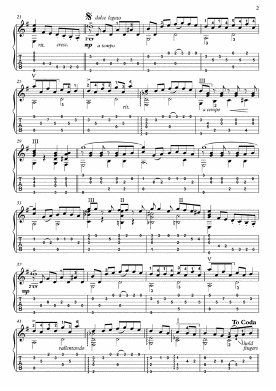 Life Is Beautiful (la Vita E Bella) Acoustic Guitar scores gallery preview page 2