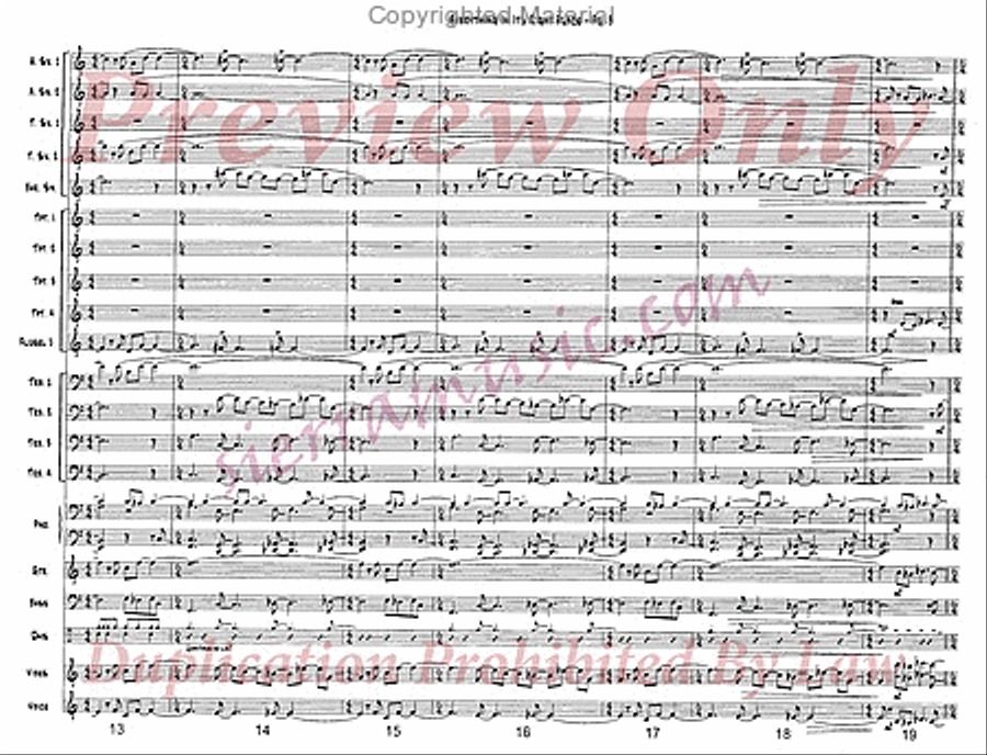 Everything In Its Right Place Jazz Ensemble scores gallery preview page 4