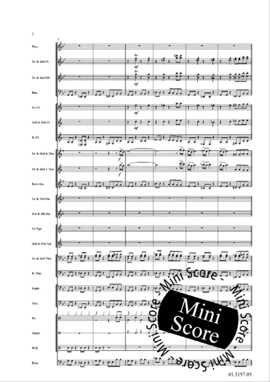 Joy Ride Concert Band scores gallery preview page 6
