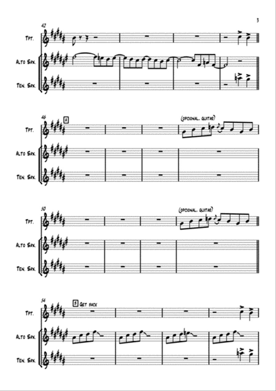 Get Back Small Ensemble scores gallery preview page 3