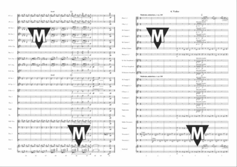 A Little Suite of Horror Concert Band scores gallery preview page 13