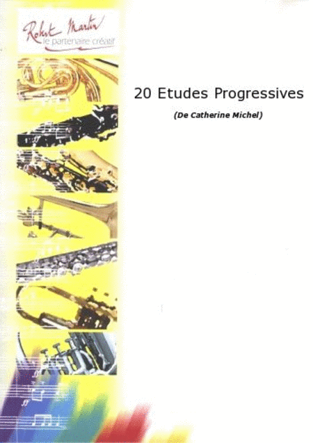 20 etudes progressives pour harpe 4eme cahier