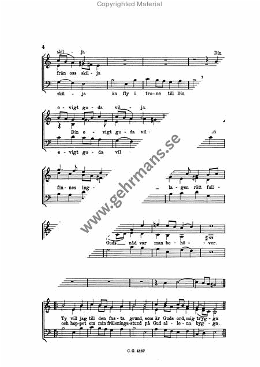 Av djupets nod 3-Part scores gallery preview page 3